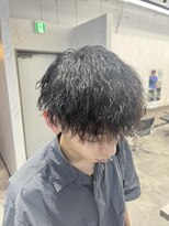 オム ブランシェ(HOMME BLANCHE’)&nbsp;【Seira】癖毛縦落ちツイストスパイラルパーマ!