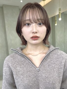 ロンドリゼル 札幌(Lond RiseL) オリーブグレー/ブリーチなし/マロンベージュ/黒髪/小顔/札幌