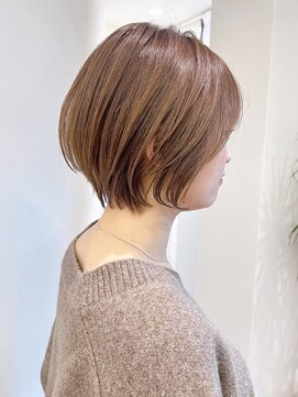 セイドット リー(Say. Ree) say.ショートボブひし形ショートオリーブヘーゼルグレージュ