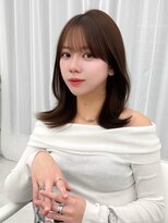 アマトウキョウスマートサロン(AMA TOKYO×Smart Salon) くびれレイヤー/顔まわりカット/レイヤーカット/小顔ヘア