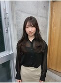 レイヤーカット/ウェットヘア/デザインカラー[梅田駅/中崎町駅]