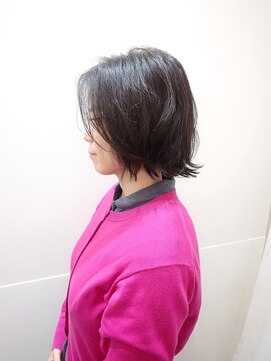 ラトリエコンタン(L´atelier Content) 30代40代50代おすすめ　ゆるッとくびれボブ