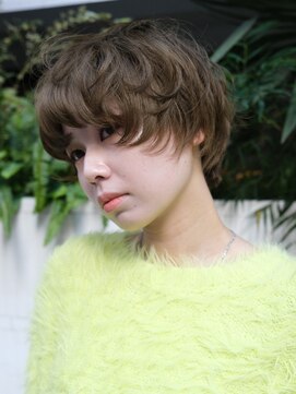 海外風ショート/マッシュ/堀江美容室/Eurica