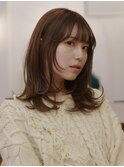 《benji》柔らかミディアムヘア