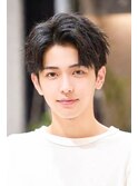 【MENS &nbsp;Elsa】アップバンク短髪ショート