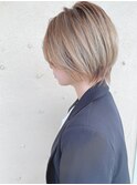 グラボブ×ショートカット/ハイトーン/10代20代30代40代にも人気