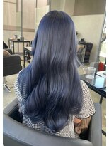 ペヴァ バイ シエンゴールド(PEVA by CIEN gold)&nbsp;ブルーグレー/ブリーチ/寒色カラー#浜松駅#カラー#ブリーチ