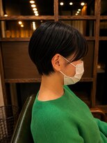 美容室カードル 新小岩店(Cadre)&nbsp;ショート/耳掛けショート/暗髪