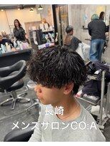 コア(CO:A) 長崎メンズカットメンズパーマ波巻きパーマ