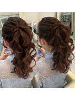 ヘアセットアリエス(aries)&nbsp;ポニーテール
