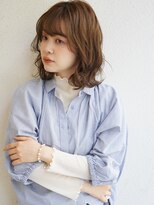 ブゾン(buZon)&nbsp;【buZonブゾン】　切りっぱなしｘショコラブラウン