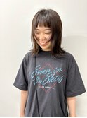 レイヤーカット/切りっぱなしボブ/外ハネボブ/高松/髪質改善