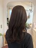 《カラーで髪を傷ませない》カット+カラー+オラプレックストリートメント