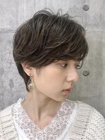 ネリ(NERi)&nbsp;横顔も綺麗に見える☆大人女性の丸みショート×ショートボブ