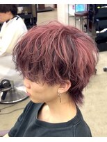 リップス 吉祥寺店 (LIPPS) ローライトラウンドマッシュウルフ