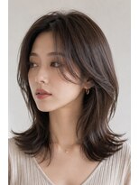 アース 千葉店(HAIR&MAKE EARTH)&nbsp;ミディアムレイヤー