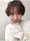 ショート【ふんわりパーマ】