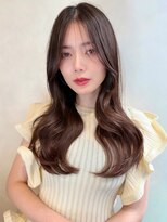 トゥルーズ 梅田店(TLUUS)&nbsp;【TLUUSデザインカラーグレージュハッシュカット】