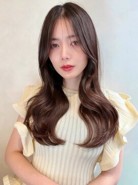 トゥルーズ 梅田店(TLUUS) 【TLUUSデザインカラーグレージュハッシュカット】