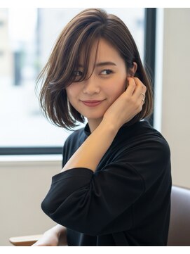 FRAMES 南浦和店【11月6日OPEN（予定）】 ショートボブ髪型20代30代40代前髪あり前髪なし面長丸顔南浦和