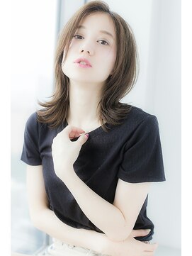 プライズ アイリス 池袋東口店(prize Iris) 外ハネゆるふわロブ/タンバルモリ【池袋】【池袋・池袋東口店】