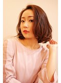 ゆるふわ☆春の大人フェミニンスイングボブ☆