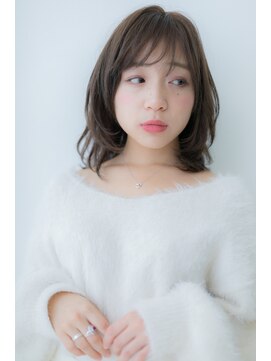 カバーヘア ブリス 上尾西口店(COVER HAIR bliss) 大人かわいいアッシュブラウン小顔ネオウルフZ上尾20代30代40代