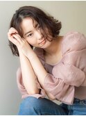 自由が丘/くびれミディ/かき上げバング/ウェーブボブ/ボブディ