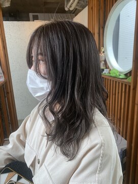 リサリサ(LISA LISA) ハイライト×グレージュ