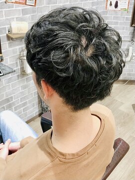 サロンドクロエ(Salon de Chloe) 《Chloe/倉敷》マッシュレイヤー×ツーブロック×（ピンパーマ）