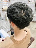 《Chloe/倉敷》マッシュレイヤー×ツーブロック×(ピンパーマ)