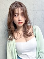オーブ ヘアー ハナ 長野茅野店(AUBE HAIR hana)&nbsp;20代・30代_ナチュラル抜け感ミディ
