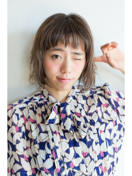 アリエス Aries 上赤江店 【Aries上赤江/富山市】☆ナチュラルルーズウェーブボブ☆