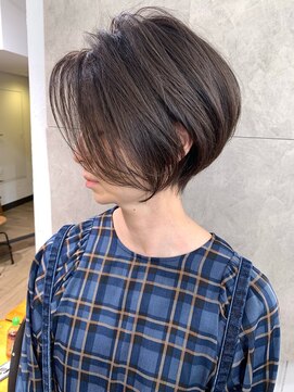 アンド ストーリーズ(&STORIES) 大人可愛い小顔ひし形クビレ丸み/20代/30代/40代/ショート/ボブ