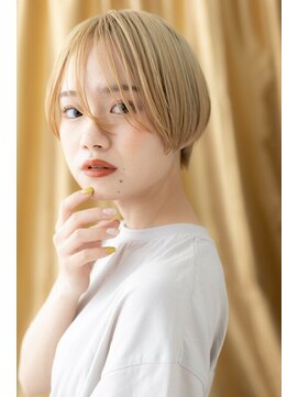 カバーヘア ブリス 戸田公園西口店(COVER HAIR bliss) □ボーイッシュ女子マッシュヘアー216★戸田公園10代20代30代