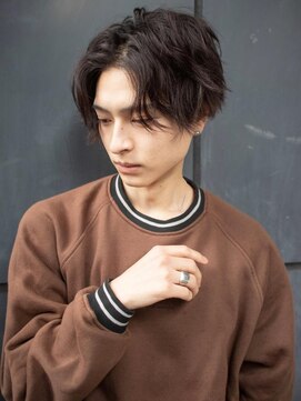 エイトメン 博多店(EIGHT MEN) メンズ/センターパート/ニュアンスパーマ/博多駅