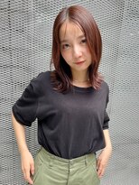 ムード タテマチ(mood tatemachi)&nbsp;ライトベージュ×シースルーバング