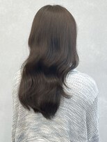 ミュラ(mulah)&nbsp;くすみカラーアッシュグレージュ＊ゆる巻き透明感暗髪カラー