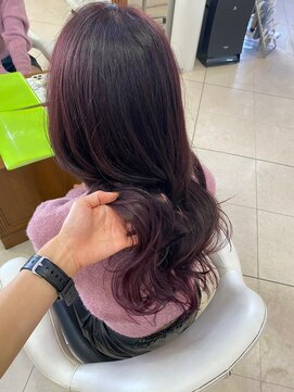 イーストハムネオ(EAST HAM NEO) 韓国レイヤー/ピンクブラウン