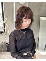 テトヘアー(teto hair) フェイスレイヤー　ウェーブパーマ　ボブウルフパーマ