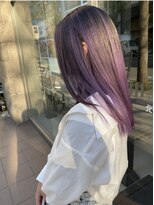 ワンスタイル(One style)&nbsp;【ケアブリーチ2回】バレイヤージュ＋髪質改善トリートメント