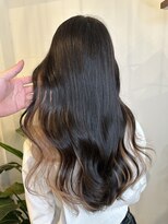 ピークスヘア(peaks hair) インナーカラー イヤリングカラー ダブルカラー 学割