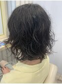 20代ボブパーマ ウルフパーマ くるくるパーマ ショートパーマ