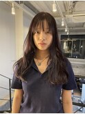 大人ガーリー大人美人透明感髪質改善ニュアンスカラーくすみカラ