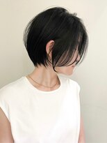 ネイロ バイ ジルブラン 葛西(NeiRo by JIL BLAN)&nbsp;ハイライト白髪ぼかしダブルカラーインナーカラーショートボブ