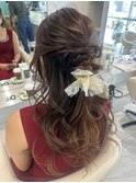 【高木】華やかハーフアップ◎
