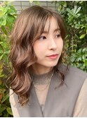 大人抜け感ウェーブ