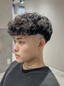 テクト バイアッシュ 吉祥寺店(Tect by Ash) 短めスペインカール ショートパーマ 外国人風パーマ フェード