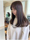 フェミニンロング/韓国風巻き/トリートメントストレート