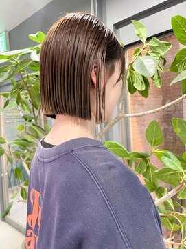 ノエ トトン(noe tton) 着物/メルティカラー/似合わせカット/ウェーブミディアム/名駅a4